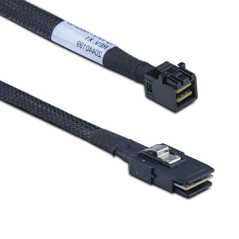 10Gtek Mini SAS HD Kábel, SFF-8643 - SFF-8087, 60cm, 12Gbps Adatátvitel