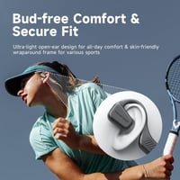 TrueFree F1 Nyitott fülű Bluetooth sport fülhallgató - Prémium vezeték nélküli 3