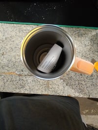 Termoska so slamkou Stanley Quencher H2.0 FlowState 1,2 l – Orange Cream – použitý, vyskúšaný stav (stav: pozri 2. obrázok) 3