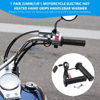 Oxford Fűthető Motorkerékpár Markolat, 22mm, Elektromos, ATV-hez is 3