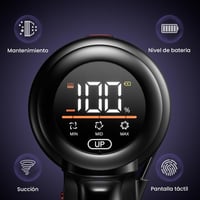 Avalsor Vezeték Nélküli Porszívó 45KPa/550W - 60 Perces Üzemidő, 1.5L Portartály, LED Érintőkijelző, V-alakú Kefe Szőnyeghez és Állatszőrhöz 5