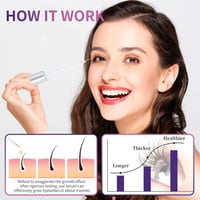 MSLAM Biotin Szempilla és Szemöldök Növesztő Szérum 5ml 3