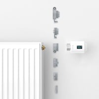 SALCAR okos radiátor termosztát - Alexa és Google kompatibilis, OLED kijelzős, Tuya ZigBee 8