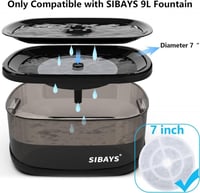 Catit Nagy Méretű Aktivált Szén Macskaitató Szűrő, 8db, 5 Rétegű Szűrés 2
