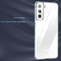 Samsung Galaxy S22 Átlátszó Ultravékony Védőtok - Karcálló, Sárgulásmentes TPU 4