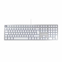 Káblová klávesnica CHERRY KC 6000 Slim for Mac, USB-A, biela — Kláves ESC sa odpojil od klávesnice (stav: pozri 2. obrázok) 3