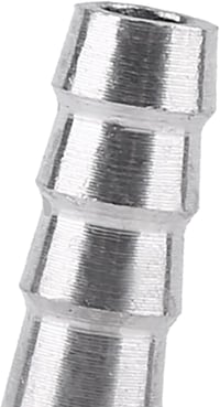 Hilitand Rozsdamentes Acél Pneumatikus Csőcsatlakozó - 3/8" x 8mm BSPT Menetes Tömlőillesztés SS304 - Gyorscsatlakozó Levegő, Üzemanyag és V 8