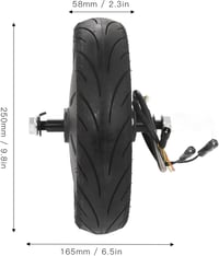 Ninebot MAX G30 350W csúszásmentes gumis hátsókerék-motor 7