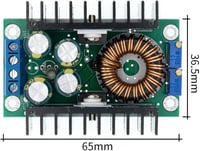 ICQUANZX 300W DC Feszültségszabályozó Modul 9A - Felújított 6