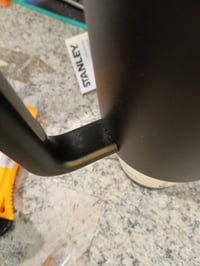 Pahar termo Stanley Quencher H2.0 FlowState 1,2 L negru cu pai — aspect uzat, zgâriat (stare: vezi a doua fotografie) 4
