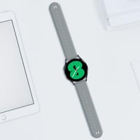 Samsung Galaxy Watch 3 Felhős Szürke Szilikon Sportszíj 7