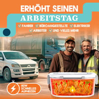 TRAVELISIMO 3in1 Elektromos Ételmelegítő Doboz 1,5L - Autóba, Kamionba, Otthonra (12V/24V/220V) 3