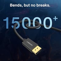 IVANKY DisplayPort 2.0 kábel 3m - 16K/8K/4K, 240Hz, HDR10, 80Gbps, gamer monitorokhoz 6