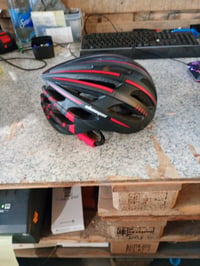 Cască de bicicletă KINGLEAD cu lumină de siguranță, certificată CE, unisex, ultraușoară, albastră — fără vizieră (stare: vezi a 2-a imagine) 2