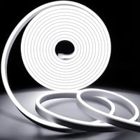 KSIBNW 20 méteres hidegfehér LED neonszalag, vízálló, 220V-os, hálószobába, bárba 1