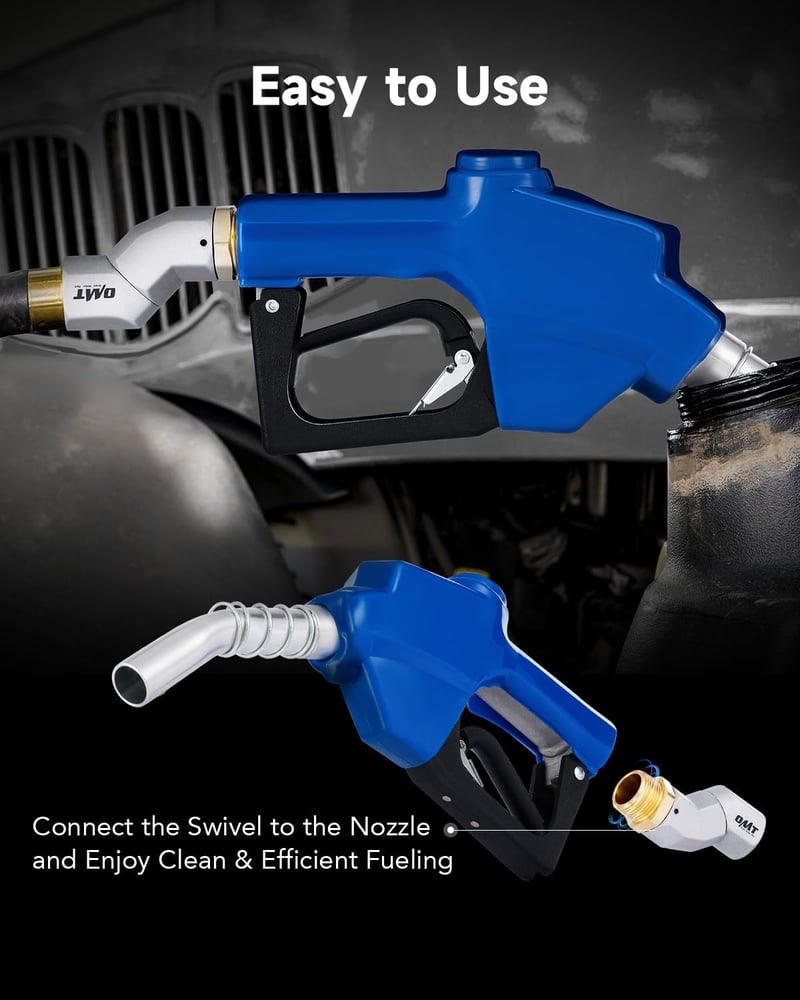Orion Motor Tech automata AdBlue töltőpisztoly, 1" NPT, rozsdamentes acél, 120 L/perc