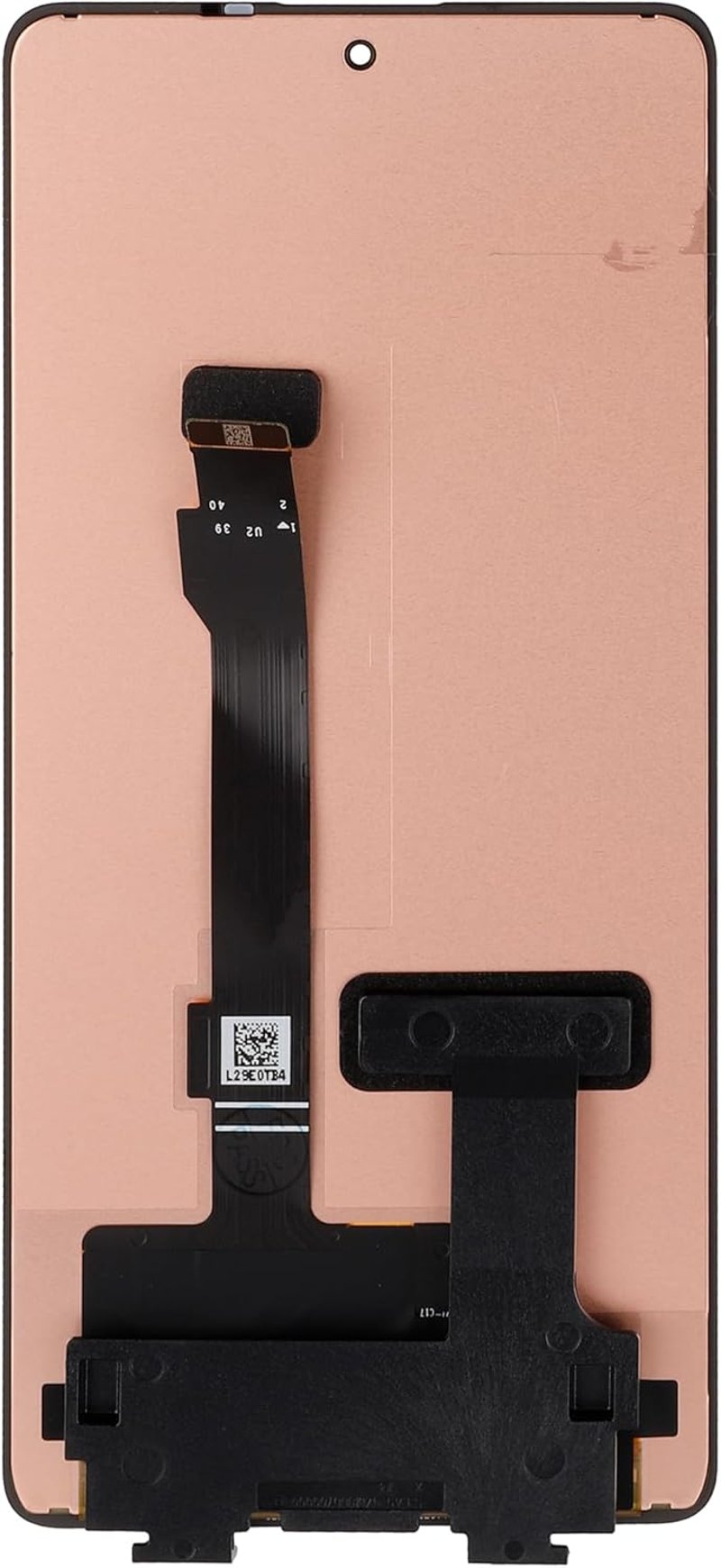 Xiaomi Redmi Note 12 Pro 5G LCD kijelző érintőképernyővel, fekete (keret nélkül)