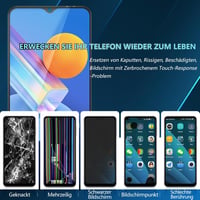 RongZy LCD Kijelző Vivo Y52/Y72 5G Telefonhoz - Érintőképernyős Digitalizáló Csereképernyő Szerelőkészlettel, Fekete 2