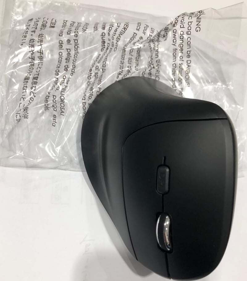iClever Ergonomikus Vezeték Nélküli Egér 2.4G Vertikális 6 Gomb 2400 DPI