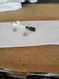 Nobo magnetska mini bijela ploča 140x360 mm, bijela ploča bez okvira, s markerom i — udubljen proizvod (stanje: vidi 2. sliku) 3