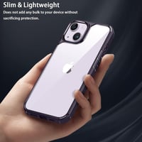 iPhone 14 Plus Védőtok Kék Szett: Tok, Képernyő- és Kameravédő 4