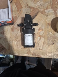 Membrán Szivattyú 12V 60W 5L/perc Nagynyomású Vízpumpa 115psi 0.8MPa Önfelszívó Autómosó — hiányzó felfogatók (állapot: lásd a 2. képet) 2
