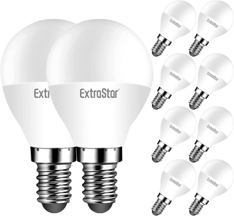 EXTRASTAR E14 LED izzó 5W, meleg fehér, újracsomagolt