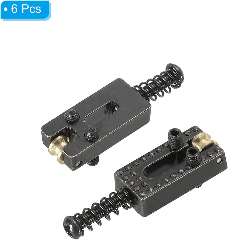 6db Arany Gitárhíd Nyereg 10.5mm - E-gitár Tremolo Alkatrész