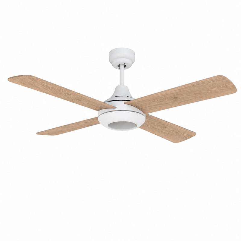 Ventilator de tavan Cecotec EnergySilence Aero 4250 DC cu iluminare LED, 42 inchi, 4 pale — lipsește abajurul (stare: vezi a 2-a imagine)