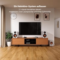 Fosi Audio BT30D Pro Bluetooth 5.0 Hi-Fi erősítő, 165W+350W, hangfalakhoz és mélyládához 5