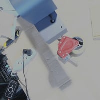 Lampă de exterior pentru alei Trio Leuchten Roya 404260142, antracit — Lampa se clatină și lipsește șurubul (stare: vezi a doua fotografie) 2