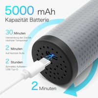 iTayga 2in1 Vezeték Nélküli Hajsimító Kefe, USB Tölthető, Utazáshoz 2
