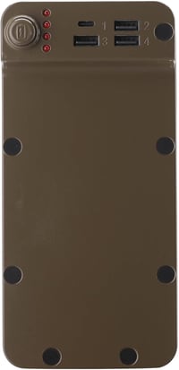 New Direction Tackle Zöld Power Bank 18200 mAh - Gyorstöltő Külső Akkumulátor 3 USB-A és 1 Type-C Porttal iPhone, Samsung, Android Készüléke 3