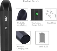Herbál párologtató 1600mAh akkuval, 4 hőfokszinttel - Száraz növényekhez 3