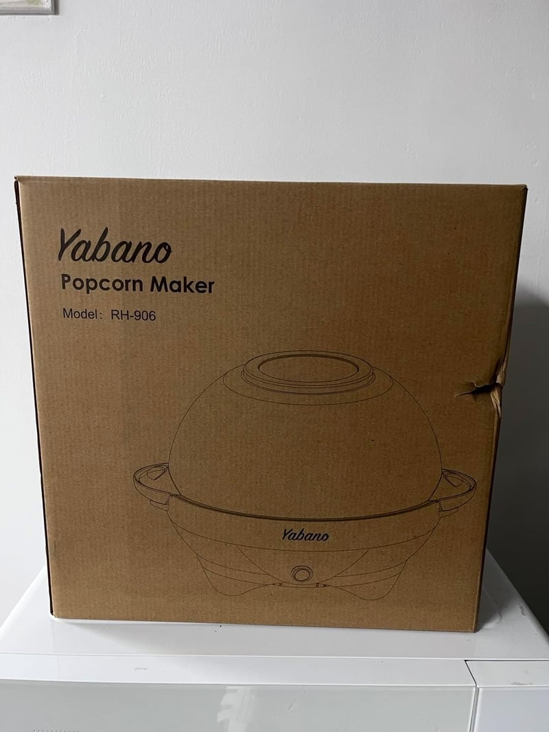 Yabano 5L-es Otthoni Popcorn Készítő Gép - Cukros és Olajos Pattogatáshoz, Levehető Sütőfelülettel