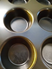 wenco kalup za muffine za 12 komada, neprianjajući ugljični čelik, periv u perilici posuđa, otporan na toplinu do 220°C, lim za pečenje muffina i cupcakeova 4