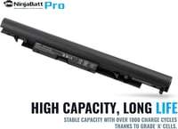 HP NinjaBatt akkumulátor Pavilion laptopokhoz - 2600mAh, Samsung cellák 3