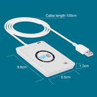ACR122U NFC RFID olvasó és író készülék, gyors USB csatlakozással, kártyaíró funkcióval 2