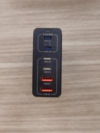 GaN 165W USB-C töltő 6 porttal - iPhone, Samsung, laptop kompatibilis 7