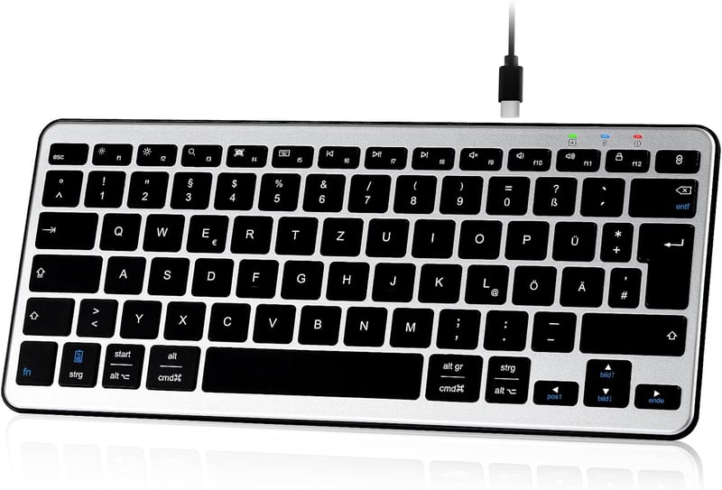 Qulose vezeték nélküli Bluetooth billentyűzet 2. generáció