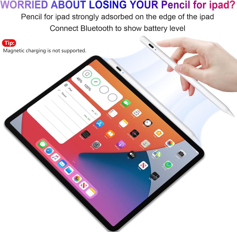 Apple Pencil alternatíva: LPUNCD iPad ceruza, gyorstöltéssel és dőlésérzékeléssel
