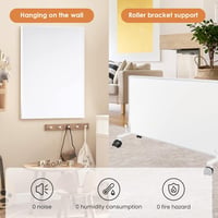 Hocosyme Infravörös Fűtőpanel 800W - Falra Szerelhető, 120°C, 10-25m² Helyiségekhez, 1-3 Perc Felfűtési Idő, TÜV Tanúsítvánnyal 5