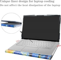 ASUS és HP laptopokhoz való Alapmk védőtok, csillagos éjszaka mintával 5