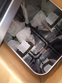 Coș de gunoi cu senzor EKO de 80 litri din oțel inoxidabil, cu capac automat cu închidere lentă (Soft-Close), funcție Stay-Open — testat (stare: vezi a 2-a fotografie) 3