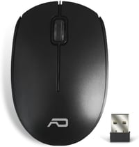 AD ADVANCE Elite Vezeték Nélküli Billentyűzet-Egér Szett - Fekete, 3 Részes Csomag, Ergonomikus, USB Csatlakozás, PC/Laptop/Tablet Kompatibi 3