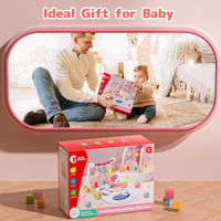 CUTE STONE  Bébi Játszószőnyeg Zongorával - Fejlesztő Babatornáztató, Járástanító, Hasizomerősítő Aktivitás Központ Újszülötteknek és Kisgyerme 7