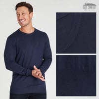 CityComfort Férfi Kereknyakú Pulóver L-es Méretben 3