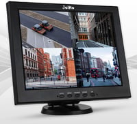 JaiHo 12" CCTV monitor HDMI/VGA/BNC csatlakozókkal, biztonsági kamerákhoz 4