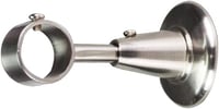 Állítható mennyezeti függönyrúdtartó, 28mm, 2db - Ezüst 4