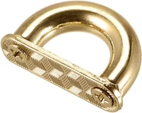 Arany D-gyűrű pénztárcához és táskához - 27mm, csavaros, levehető, 2db 3